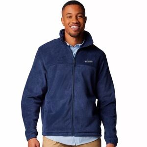 Columbia Steens Mountain 2.0 Men's XXL Full Zip Fleece Jacket Collegiate Navy